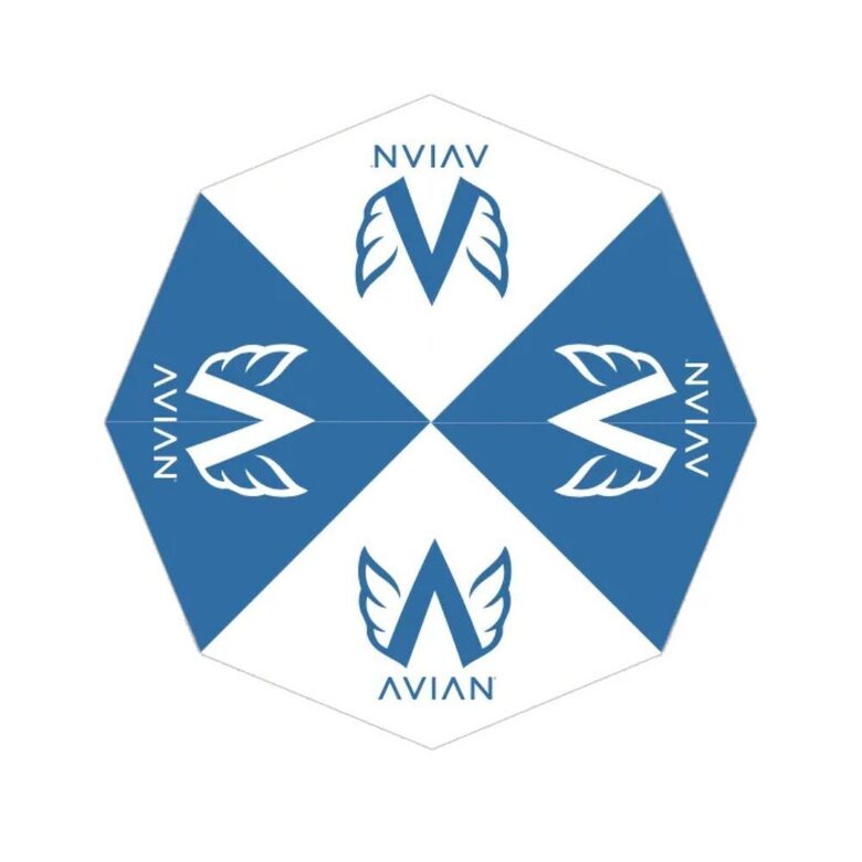 AVIAN UMBRELLA BLUE/WHITE