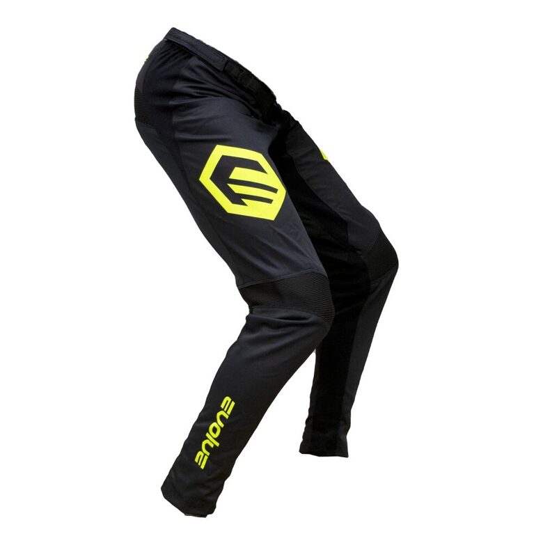 EVOLVE SEND IT ADULT PANT BLACK/NEON YELLOW adult 40