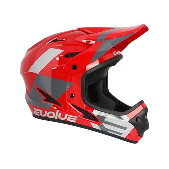 EVOLVE STORM HELMET - GLOSSY RED/GREY S 55-56 cm