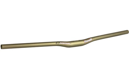RENTHAL V2 FATBAR RISER 31.8, 800X10MM, GOLD 7°/5°