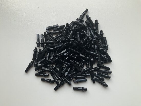 SAPIM Polyax Double Square Black  (alu) 18mm
