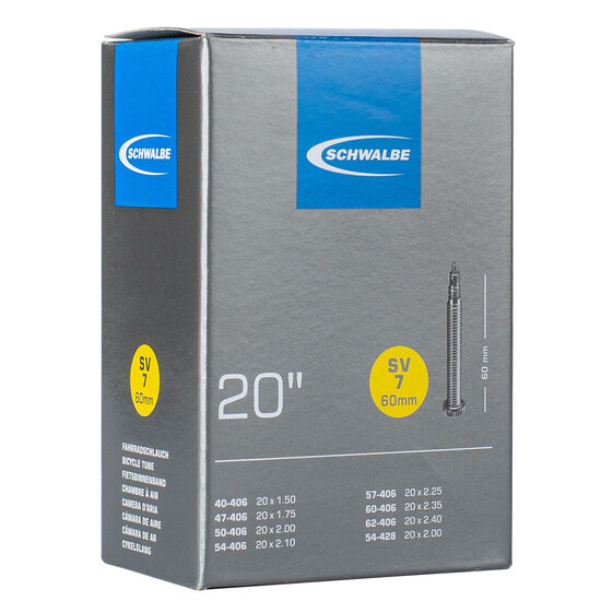 Schwalbe Tube 20" SV7 60mm