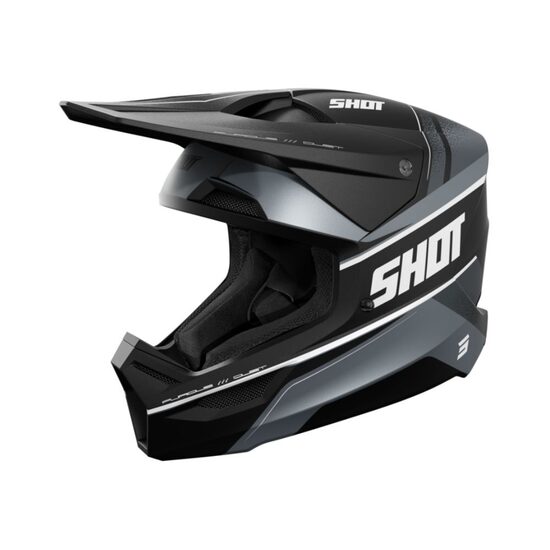 SHOT FURIOUS HELMET - DUST BLACK MATT S 55-56 cm