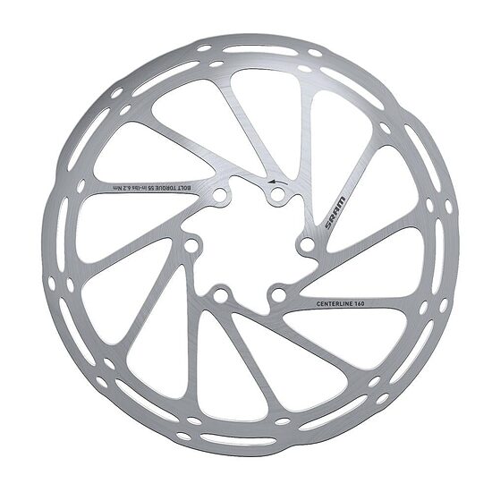 SRAM Centerline Rounded Brake Disc 140 mm 6 bolt