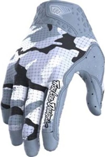 Troy Lee Designs Air Glove, Camo, gray/white YOUTH S