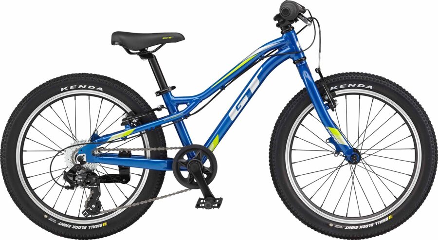 GT Bikes STOMPER 20 PRIME Complete Bike gloss blue/chartreuse/silver 20"