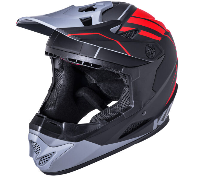 KALI ZOKA Helmet black/grey/red XL (60-63cm)