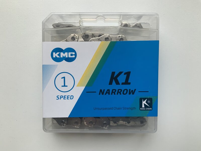 KMC K1 NARROW SILVER X 100L