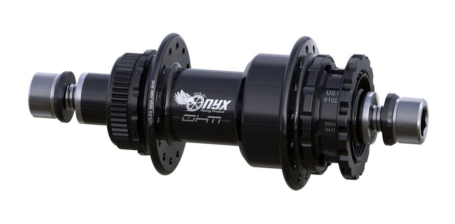 ONYX OHM DISC Centerlock HG Cassette Hub black Female Axle 28H 10x110mm