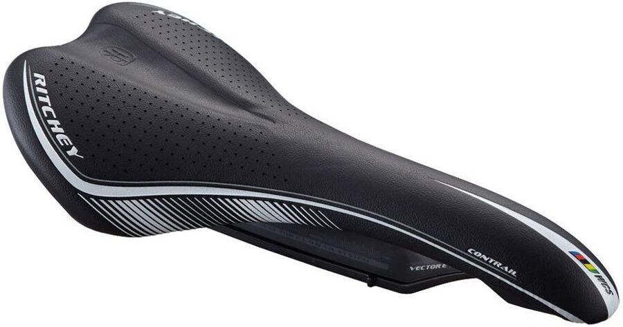 Ritchey WCS Contrail Vector Evo Saddle, 280x142mm, 7x7 Rails Titanium black