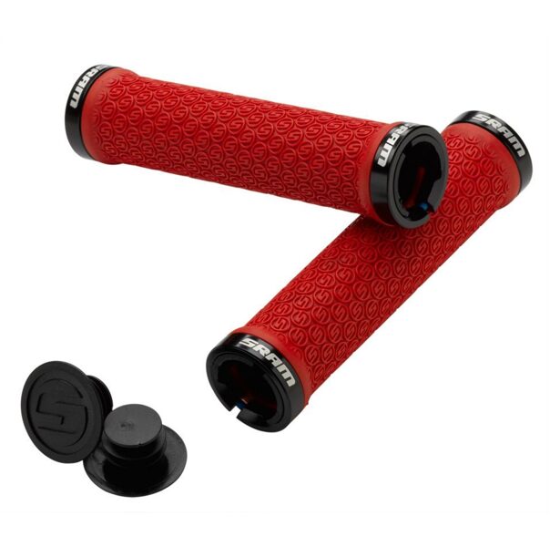 SRAM Grips Locking  red