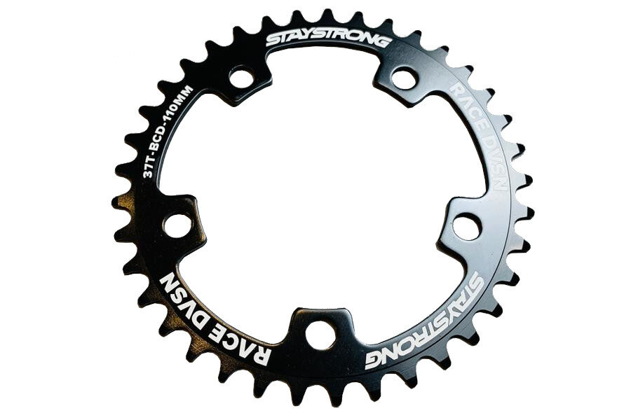 Stay Strong 5 BOLT 6061 ALUMINIUM Chainring black 