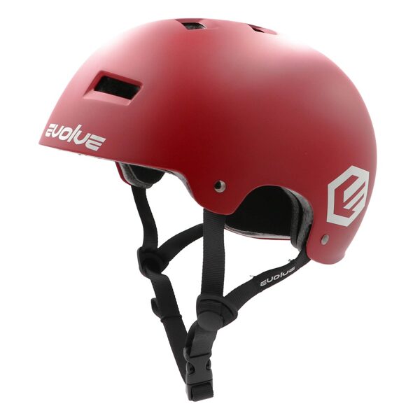 EVOLVE CURB HELMET - MATT BURGUNDY S/M 54-58 cm