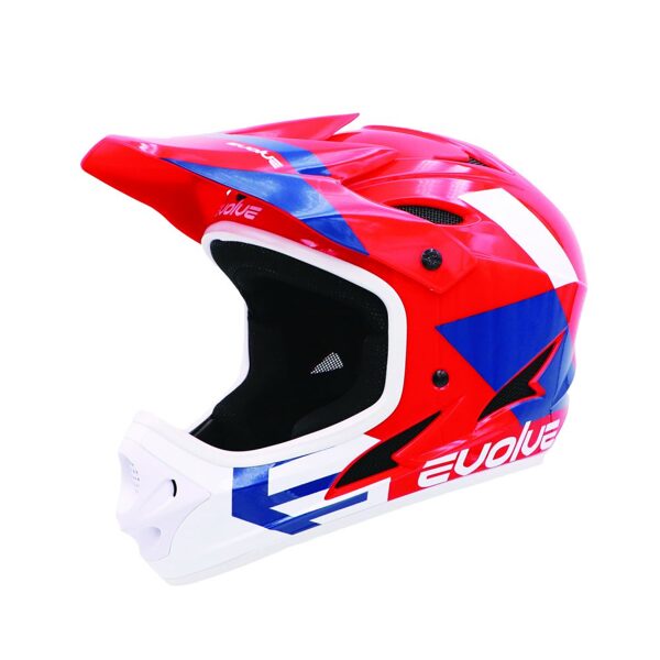 EVOLVE STORM HELMET - GLOSS RED  XS 53-54  cm with FIDLOCK