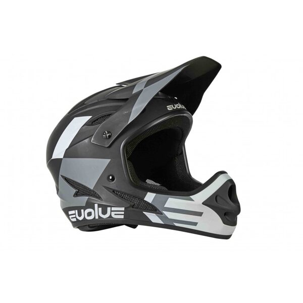 EVOLVE STORM HELMET matte black with FIDLOCK