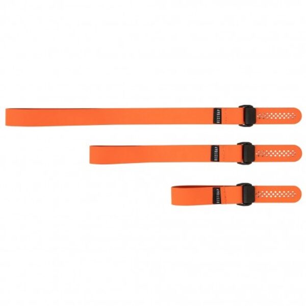 Restrap FAST STRAPS Buckle Straps orange Set of 3: 25cm/45cm/65cm