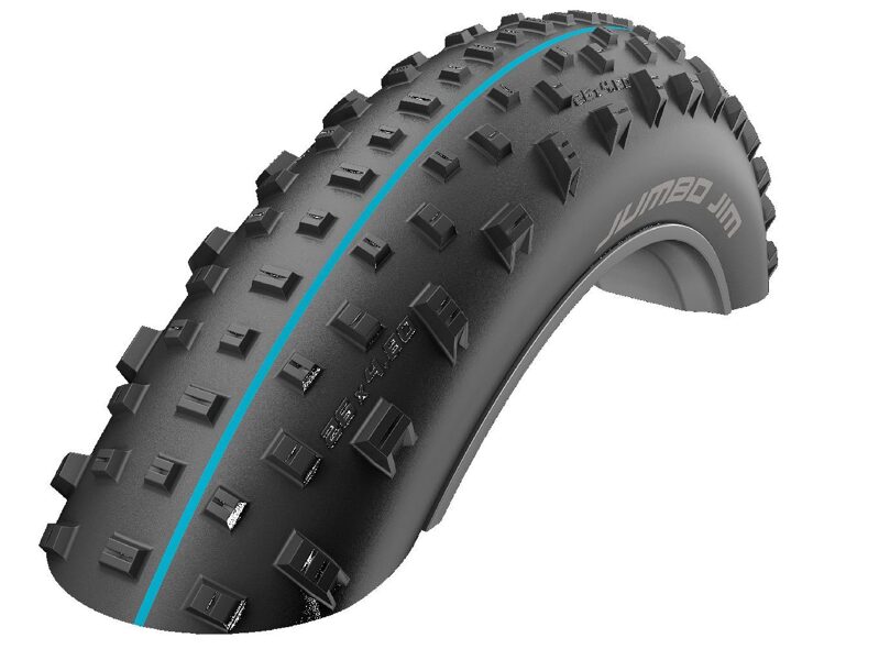 Schwalbe JUMBO JIM 26x4.80 (120-559) folding Evo Super Ground ADDIX SpeedGrip Black