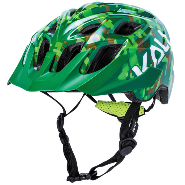 KALI CHAKRA YOUTH Helmet Pixel Green 52-57 cm