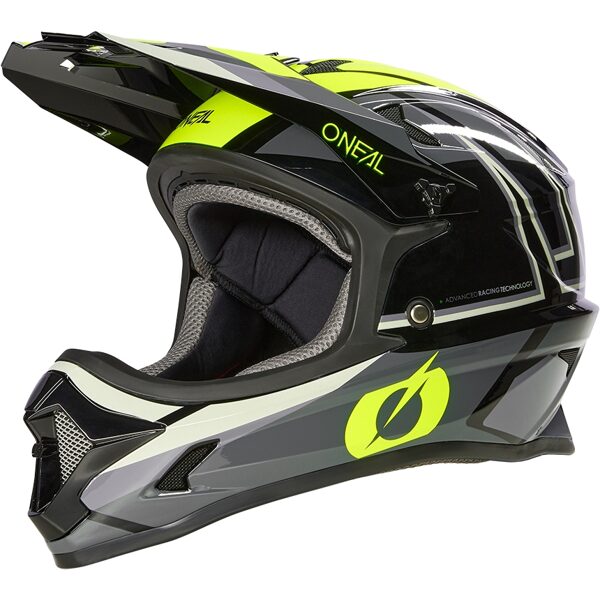 O ́NEAL, SONUS Helmet SPLIT V.23 black/neon yellow XS (53/54 cm) with FIDLOCK