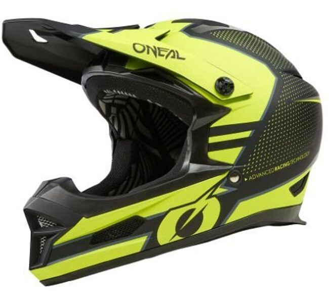 O´NEAL Helmet FURY STAGE V.23 black/neon yellow 57/58 cm with fidlock