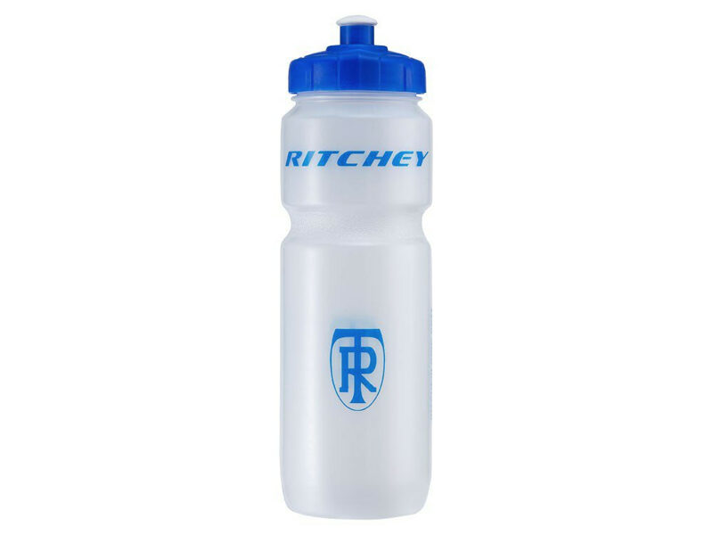 Ritchey Water bottle transparent/blue 0,75L