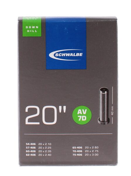 SCHWALBE Tube 20" AV7D 40 mm Downhill