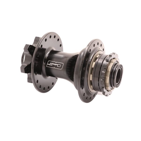 SD COMPONENTS ACE HSX BLACK REAR HUB - 15MM - 36H