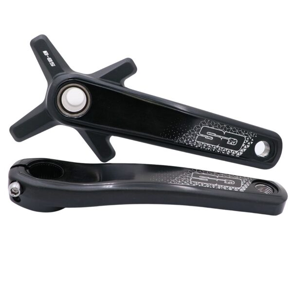 SD COMPONENTS B-85 BLACK CRANKSET