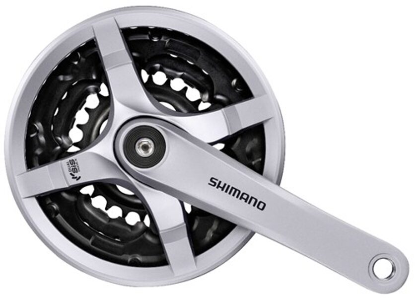 SHIMANO "Tourney FC-TY501" crankset 24/34/42 teeth, crank length: 170 mm