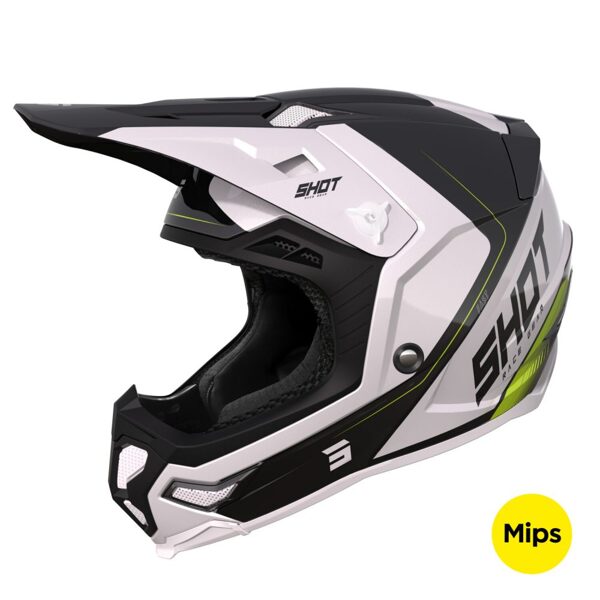 SHOT CORE FAST HELMET BLACK PEARLY mips