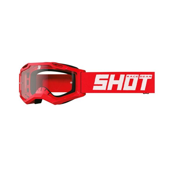 SHOT ROCKET KID 2.0 GOGGLES - SOLID RED GLOSSY