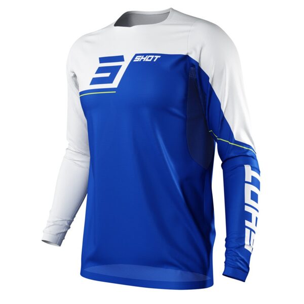 SHOT REVOLT BLUE JERSEY LONG SLEEVES KID 